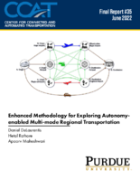 Enhanced Methodology for Exploring Autonomyenabled Multimode Regional Transportation
