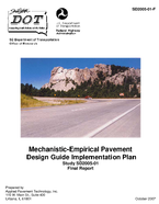 MechanisticEmpirical Pavement Design Guide Implementation Plan
