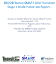 BSOOB Transit SMART Grid Transition Stage 1 Implementation Report