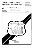 Pavement Overlay Design Procedures and Assumptions Volume II Questionnaire Responses and Sensitivity Figures