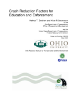 Crash Reduction Factors for Education and Enforcement