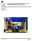Sled Tests Using the Hybrid III Rail Safety ATD and Workstation Tables for Passenger Trains