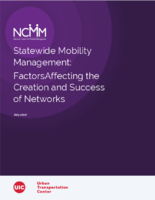 Statewide Mobility Management Factors Affecting the Creation and Success of Networks