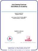 Joint Sawing Practices And Effects on Durability