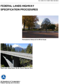 Federal Lands Highway Specification Procedures
