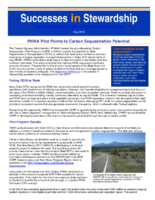 Successes in Stewardship  FHWA Pilot Points to Carbon Sequestration Potential