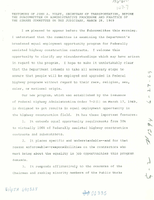 Testimony of John A Volpe Secretary of Transportation before the Subcommittee on Administrative Procedure and Practice of the Senate Committee on the Judiciary