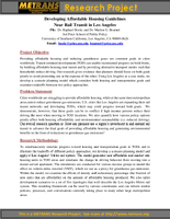 Developing Affordable Housing Guidelines Near Rail Transit in Los Angeles Research Brief