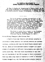 The Essential Relationship of Highway Transport to the National Security