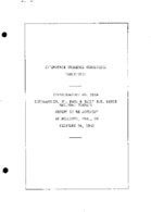 Interstate Commerce Commision Report of the Accident  Investigation Occuring on the MINNEAPOLIS ST PAUL AND SAULT STE MARIE RAILROAD MILLTOWN WI