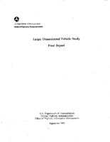 Larger Dimensioned Vehicle Study Final Report 1993