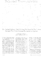 The Federal Highway Chief Outlines His Views on the Factors Essential to a Truly Balanced Transportation System