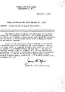 SR Regulation No 6125 Recodification Of Agency Regulations