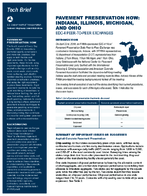 Pavement Preservation How Indiana Illinois Michigan and Ohio EDC4 PeertoPeer Exchanges