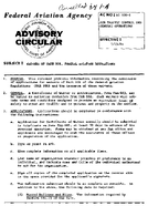 AC 1011 Waivers of Part 101 Federal Aviation Regulation