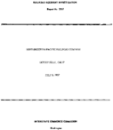 Interstate Commerce Commision Report of the Accident  Investigation Occuring on the NORTHWESTERN PACIFIC GEYSERVILLE CA