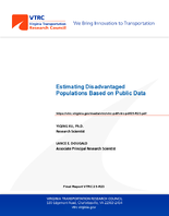 Estimating Disadvantaged Populations Based on Public Data