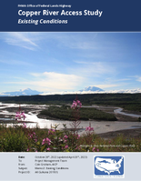 Copper River Access Study Existing Conditions