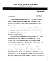 Air Travel Consumer Report May 1971