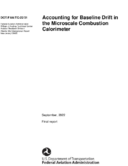 Accounting for Baseline Drift in the Microscale Combustion Calorimeter