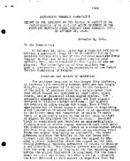 Interstate Commerce Commission Report of the Accident  Investigation Occurring on the PORTLAND ELECTRIC POWER ASHDALE OR