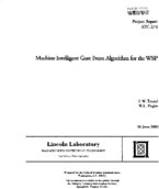 Machine Intelligent Gust Front Algorithm for the WSP