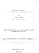 Use of discarded tires in highway construction