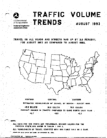 Traffic Volume Trends August 1993