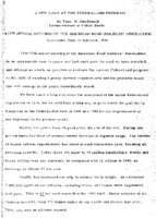 A New Look at the FederalAid Program