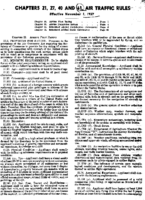 Part 61 Chapters 21 27 40 And 61 Air Traffic Rules Effective November