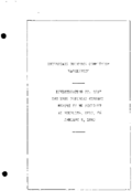 Interstate Commerce Commision Report of the Accident  Investigation Occuring on the ERIE RAILROAD STERLING OH