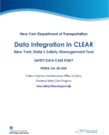 Data Integration in CLEAR New York States Safety Management Tool