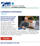 Learning in Progress Improving the Performance of the Transportation Industry Through Training  June 2018