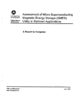 Assessment of microsuperconducting magnetic energy storage SMES utility in railroad applications  a report to Congress