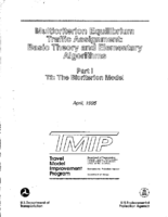 Multicriterion Equilibrium Traffic Assignment Basic Theory and Elementary Algorithms Part 1 T2 The Bicriterion Model