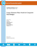 LargerDiameter Shear Studs for Composite Steel Bridges