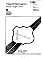 Permanent Ground Anchors  Stump Design Criteria