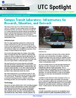 Campus Transit Laboratory Infrastructure for Research Education and Outreach