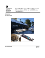 Impact Test Data Analysis for Load Environment Characterization of Tank Car Stub Sill During Yard Operations