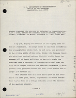 Remarks Prepared for Delivery by Secretary of Transportation Alan S Boyd before the Economic Club of Detroit