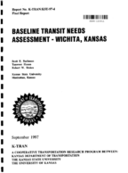 Baseline Transit Needs Assessment  Wichita Kansas