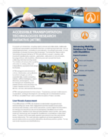 Accessible Transportation Technologies Research Initiative ATTRI