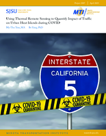 Using Thermal Remote Sensing to Quantify Impact of Traffic on Urban Heat Islands during COVID