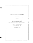 Interstate Commerce Commision Report of the Accident  Investigation Occuring on the WESTERN PACIFIC RAILROAD PILOT NEV
