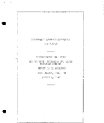 Interstate Commerce Commision Report of the Accident  Investigation Occuring on the NEW YORK CHICAGO AND ST LOUIS RAILROAD ALBANY IN