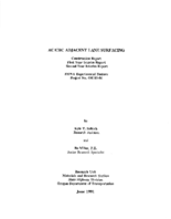 ACCRC adjacent lane surfacing  construction report