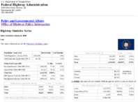 Highway Statistics Series State Statistical Abstracts 2010  Utah
