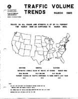 Traffic Volume Trends March 1985