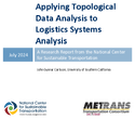 Applying Topological Data Analysis to Logistics Systems Analysis