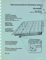Field Evaluation of Drainable Bases in Oklahoma